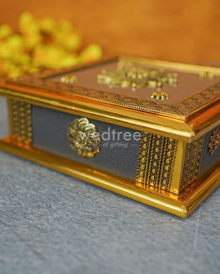 Mdf Designer Dry Fruit Box - Wl4247 Rg