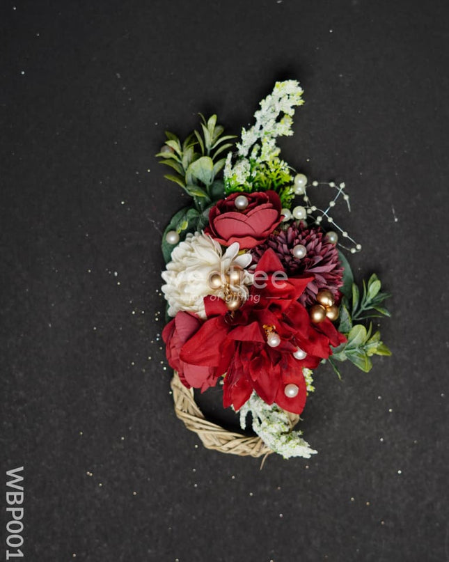 Designer Flowers Accessory With Beads - Wbp0011 Packaging