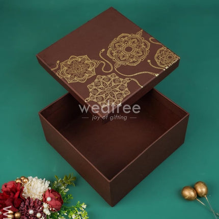 Designer Hamper Box - Brown Wh0048 Hampers
