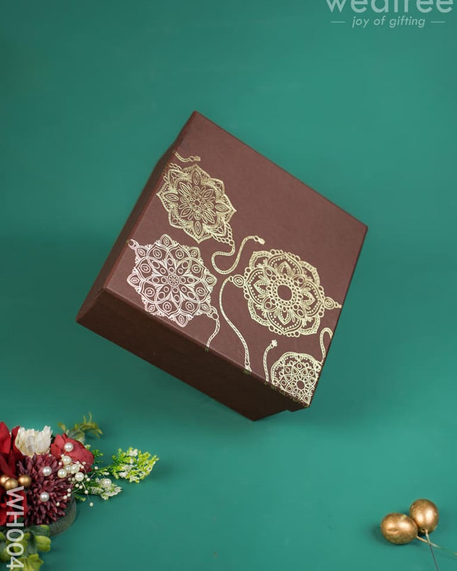 Designer Hamper Box - Brown Wh0048 Hampers