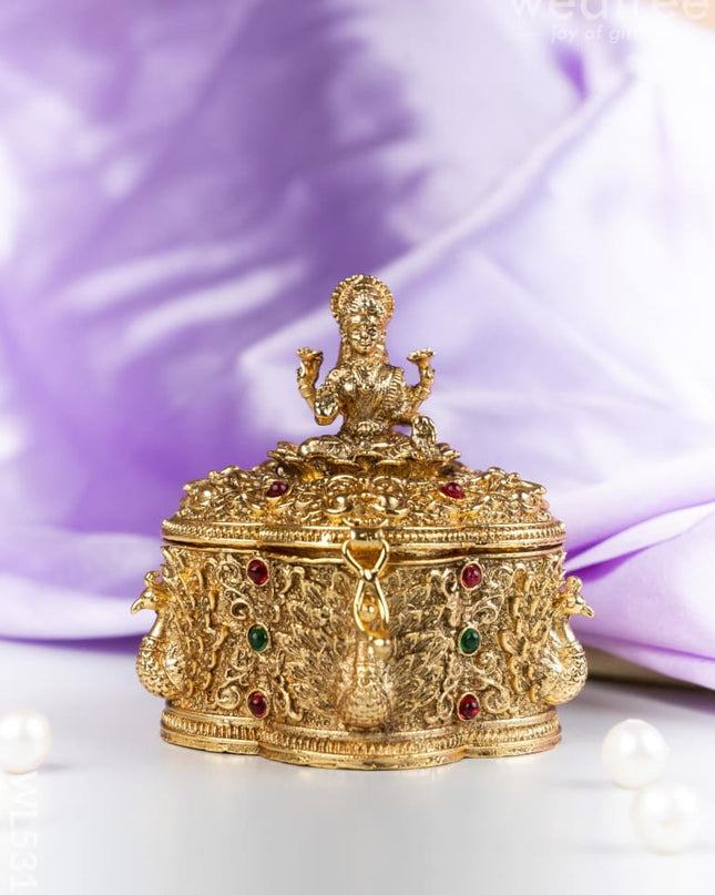 Designer Lakshmi Kumkum Holder - WL5317 - Divine Gifts