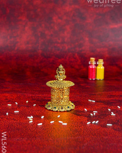 Designer Lakshmi Kumkum Holder - WL5604 - Divine Gifts