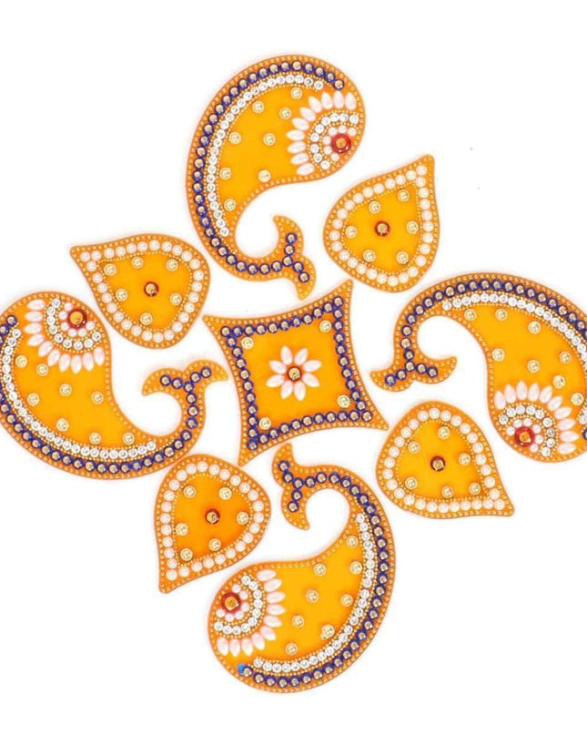 Designer Mango Rangoli Set-W2972 Home Decors