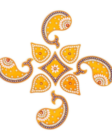 Designer Mango Rangoli Set-W2972 Home Decors