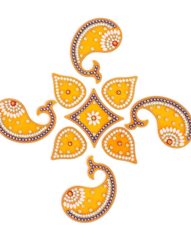 Designer Mango Rangoli Set-W2972 Home Decors