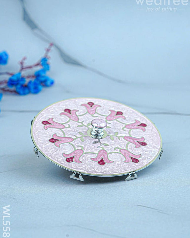 Designer Mud Lid - Pink - WL5582 - EPNS Gifts