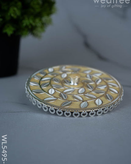 Designer Mug Lid - Beige - WL5495-2 - EPNS Gifts