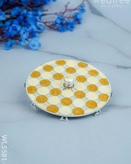 Designer Mug Lid - Yellow - WL5581-1 - EPNS Gifts