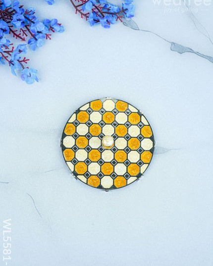 Designer Mug Lid - Yellow - WL5581-1 - EPNS Gifts