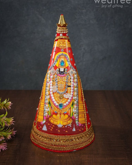 Designer Paruppu Thengai Koodu - 12 Inches Wl1755 Wedding Essentials