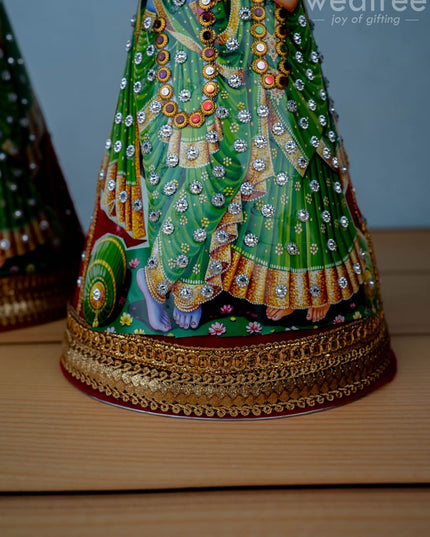 Designer Paruppu Thengai Koodu - 12 Inches - WL1755 - Wedding Essentials