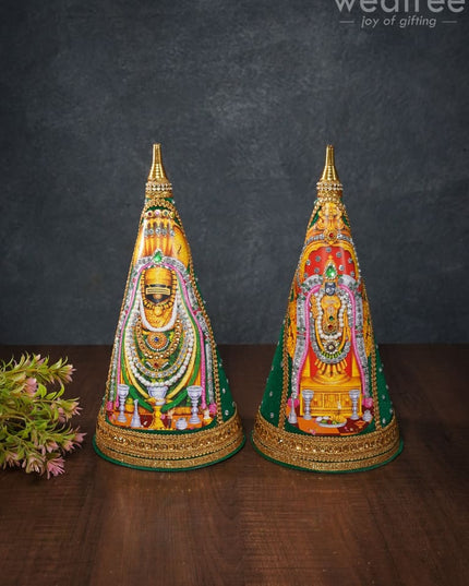 Designer Paruppu Thengai Koodu - 12 Inches - WL1755 - Wedding Essentials
