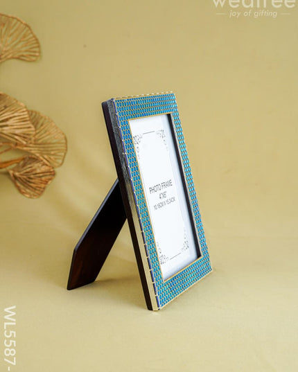 Designer Photo Frame - Blue - WL5587-1 - Frames