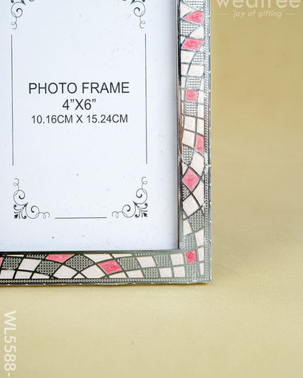 Designer Photo Frame - Pink - WL5588-1 - Frames