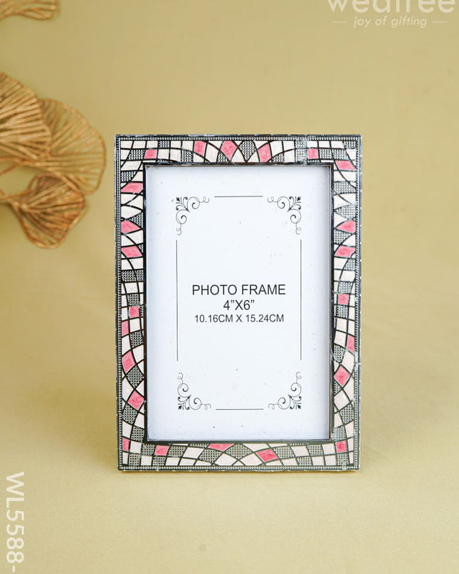 Designer Photo Frame - Pink - WL5588-1 - Frames