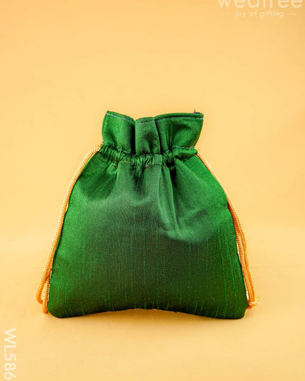 Designer Potli Bag - 9 inch - WL5866 - Potli Bags