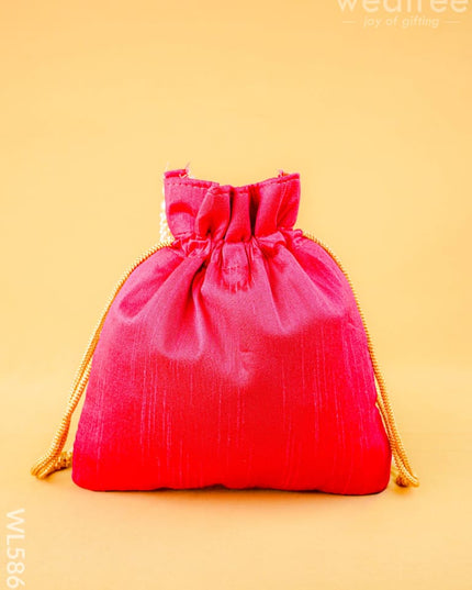 Designer Potli Bag - 9 inch - WL5866 - Potli Bags