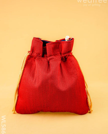 Designer Potli Bag - 9 inch - WL5866 - Potli Bags