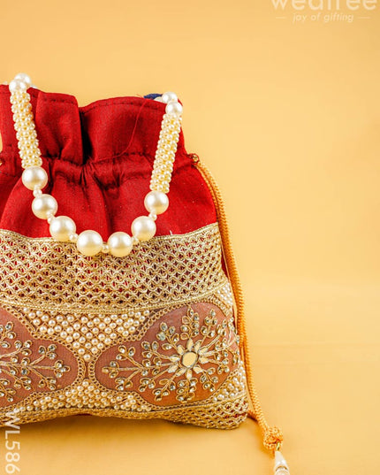 Designer Potli Bag - 9 inch - WL5866 - Potli Bags