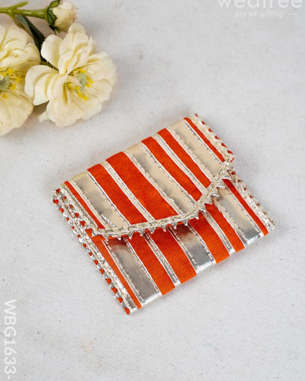 Designer Pouch - 4x4 inch - WBG1633-2 - Clutches & Purses