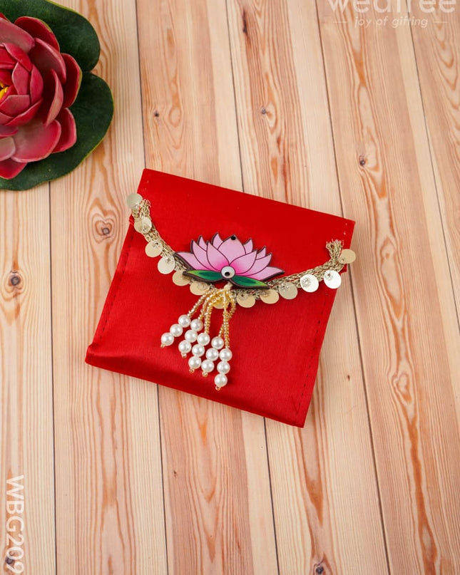 Designer Purse - Haldi Kumkum & Bangles - WBG2095 - Clutches & Purses