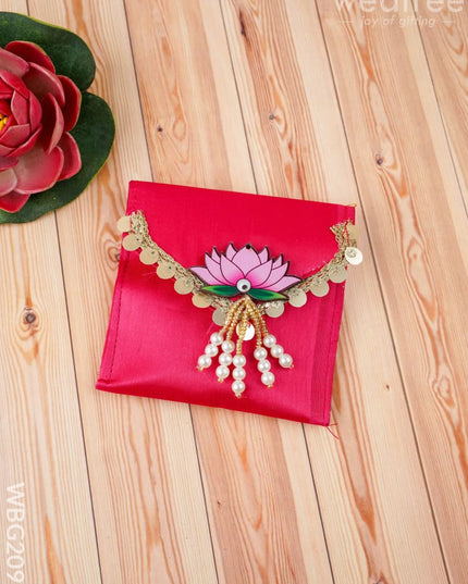 Designer Purse - Haldi Kumkum & Bangles - WBG2095 - Clutches & Purses