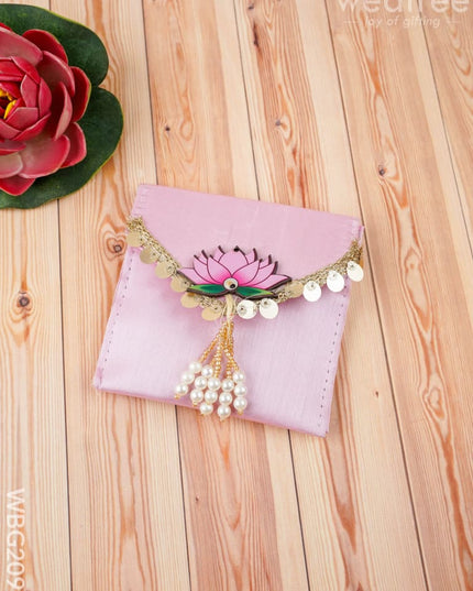 Designer Purse - Haldi Kumkum & Bangles - WBG2095 - Clutches & Purses