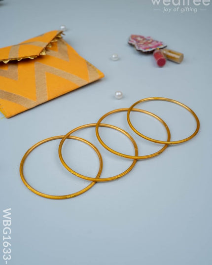 Designer Purse with Bangle & Manjal Kumkum - WBG1633-1 - Add-ons