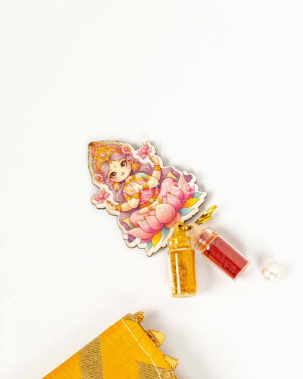 Designer Purse with Bangle & Manjal Kumkum - WBG1633-1 Return Gift Combos