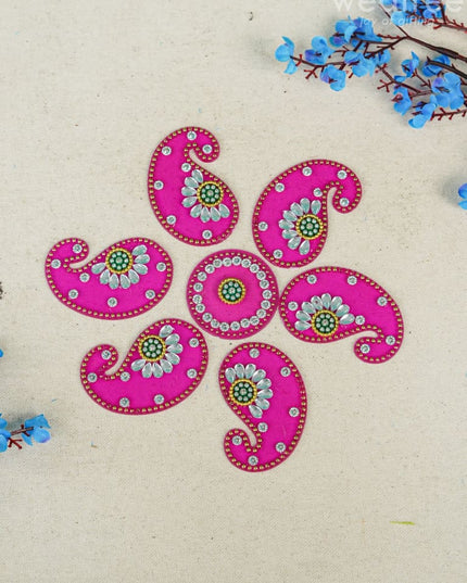 Designer Rangoli Mixed Design - W2976 Pooja Utilities