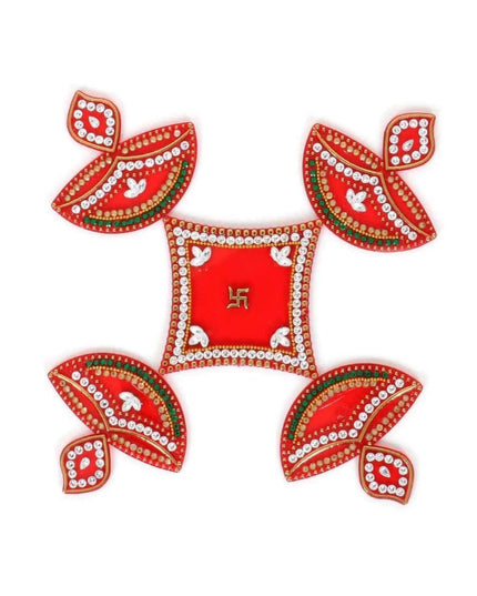 Designer Rangoli Mixed Design-W2976 Home Decors