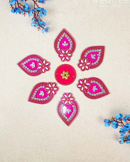 Designer Rangoli Mixed Design - W2976 Pooja Utilities