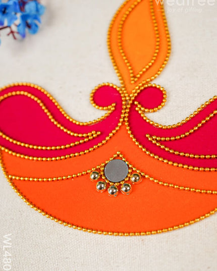 Designer Rangoli - Set Of 4 Wl4800 Divine Gifts Rg