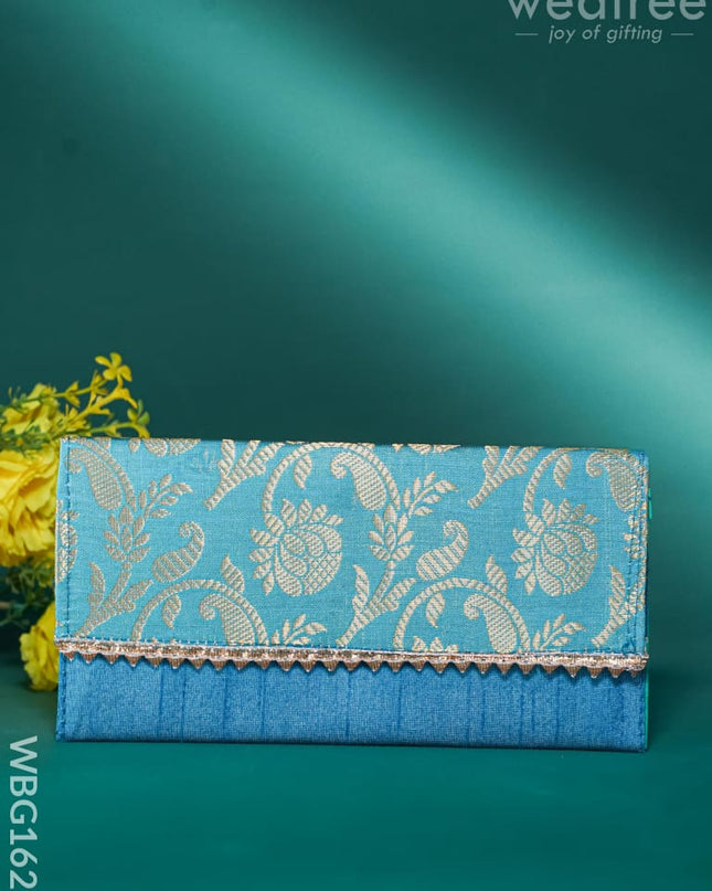 Designer Jute Purse - WBG1628 Clutches & Purses