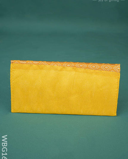 Designer Raw Silk Purse - WBG1628 - Clutches & Purses