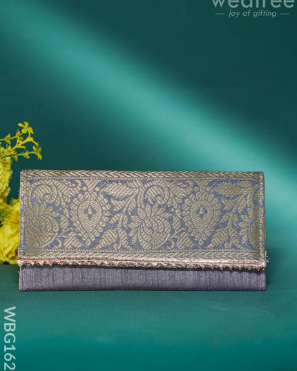 Designer Jute Purse - WBG1628 Clutches & Purses