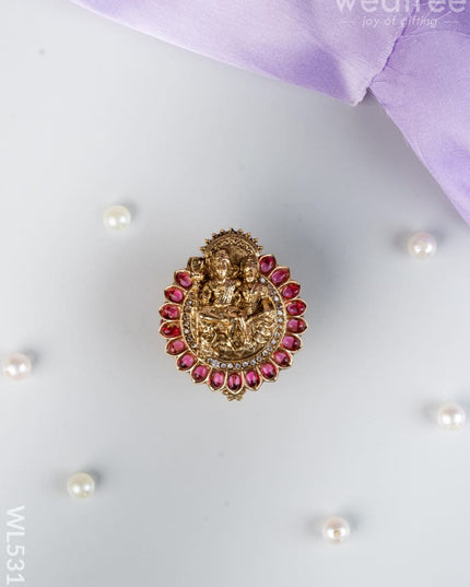 Designer Shivan Parvathi Kumkum Holder - WL5318 - Divine Gifts