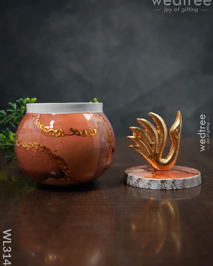 Designer Swan Jar - Wl3145 Dining Essentials