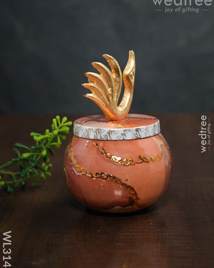 Designer Swan Jar - Wl3145 Dining Essentials