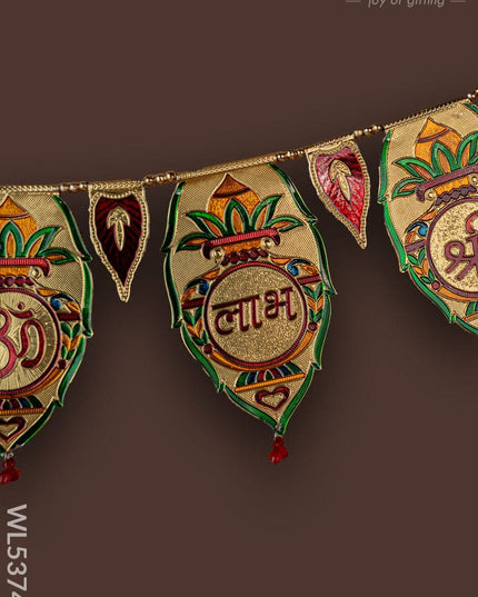 Designer Thoran - Kalash Design - Gold - WL5374-2 - Thorans