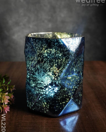 Diamond Glass Votives - Big Wl2200 Candles And Votives