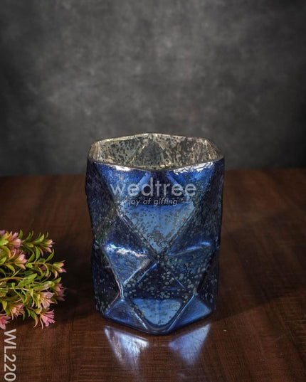 Diamond Glass Votives - Big Wl2200 Candles And Votives