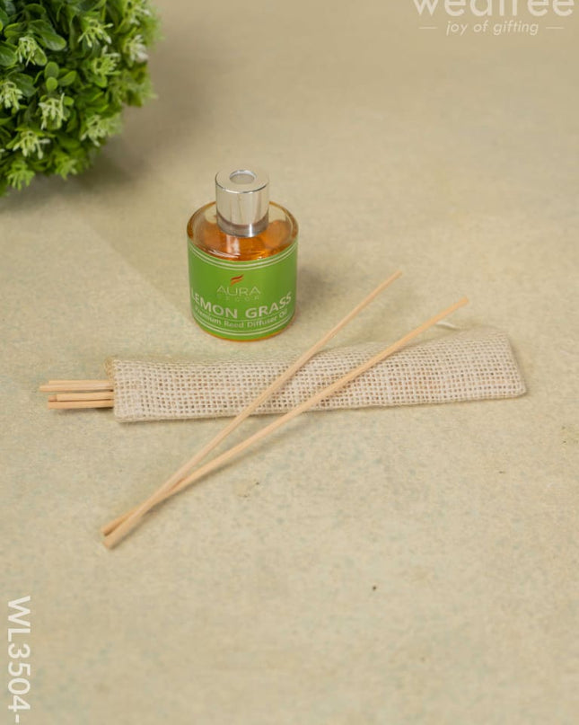 Diffuser Oil With Stick - Lemon Grass Wl3504-2 Candles & Votives