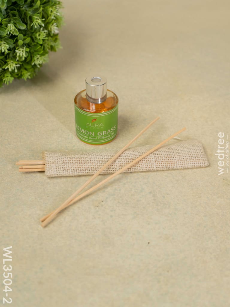 Diffuser Oil With Stick - Lemon Grass Wl3504-2 Candles & Votives