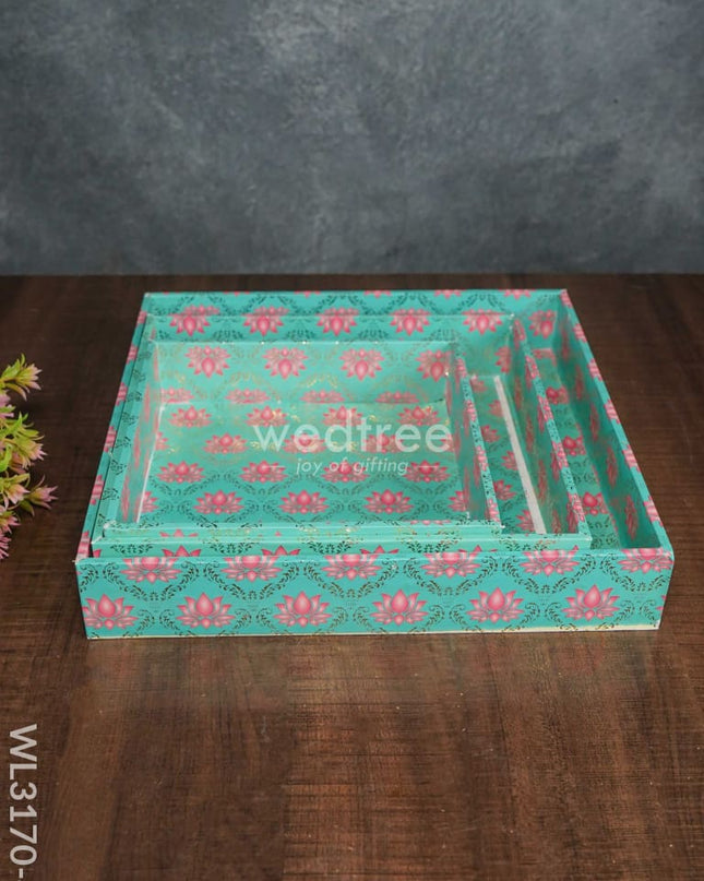 Digital Paper Work Tray - Set Of 3 Wl3170-4 Wedding Essentials