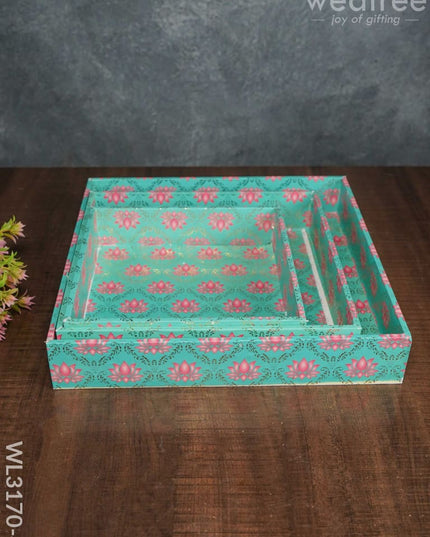 Digital Paper Work Tray - Set Of 3 Wl3170-4 Wedding Essentials