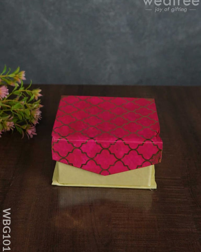 Digital Printed Laddu Box - Wbg1016