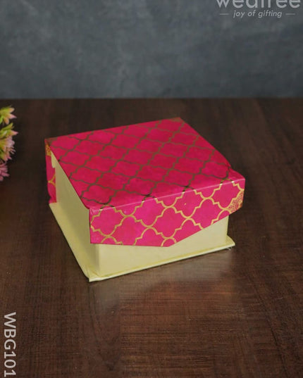 Digital Printed Laddu Box - Wbg1016