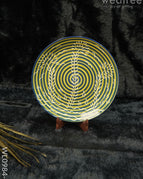 Blue and Yellow coloured with Floral Design