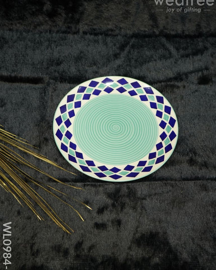 Dinner Plate -10Inches - Wl0984 Diamond Design Ceramics